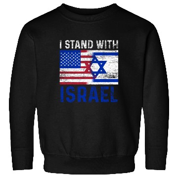 Discover Us Flag I Stand With Israel Sweatshirts