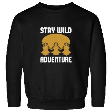 Discover Stay wild adventure Sweatshirts