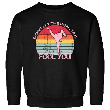 Discover Ponytail Karate Mma Jujitsu Sweatshirts