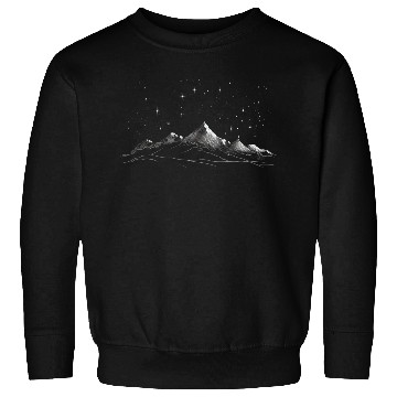 Discover Night Starts and Mountain 2 Sweatshirts
