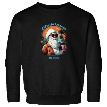Discover Beachside Santa | "Christmas in July" Festive Sweatshirts