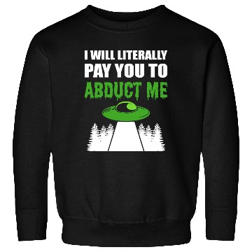 Discover Abduct Me Joker Gift Sweatshirts