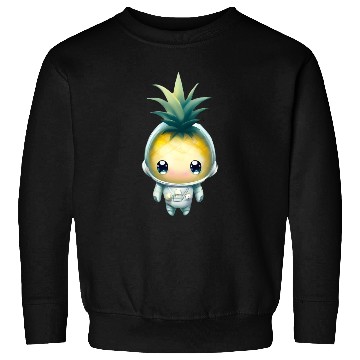 Discover Kawaii astronauts pineapple Sweatshirts