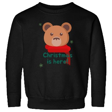 Discover Brown Bear Merry Xmas Funny Gift green Sweatshirts