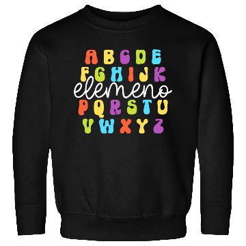 Discover ABC Elemeno Alphabet Kindergarten Back To School Sweatshirts