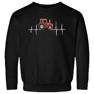 Discover Tractor Heartbeat Farmer Pulse Sweatshirts