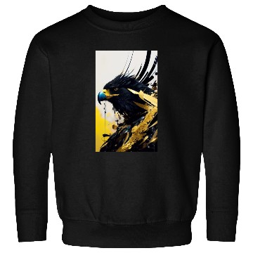 Discover Golden black eagle Sweatshirts