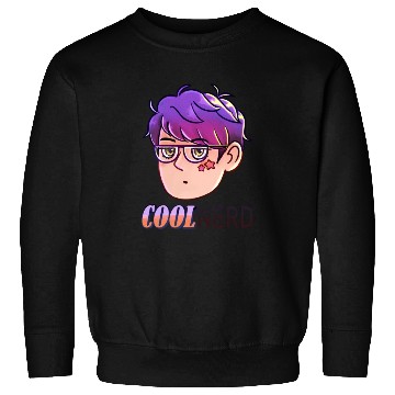 Discover Cool Nerd - Colour Purple design Sweatshirts