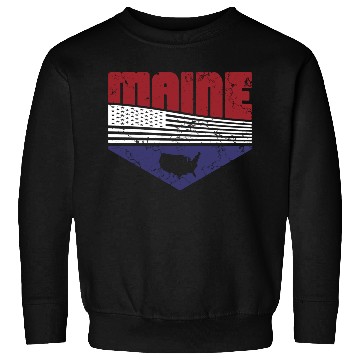 Discover Retro Vintage Maine Usa Sweatshirts