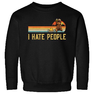 Discover I Hate People Bear Camp Sweatshirts