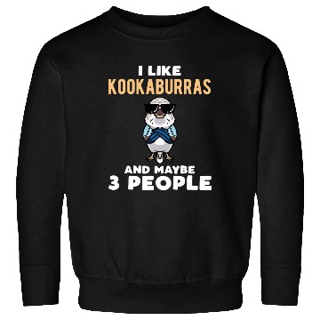 Discover Kookaburra Bird Watching Birding Birder Sweatshirts