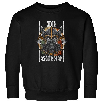 Discover Odin Valhalla Symbol Sweatshirts