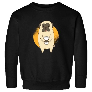 Discover Pug Coffee Sweatshirts