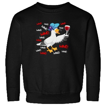Discover Seagull Sweatshirts Wine Lover North German Seagulls