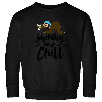 Discover Sunday & Chill Sloth Sweatshirts