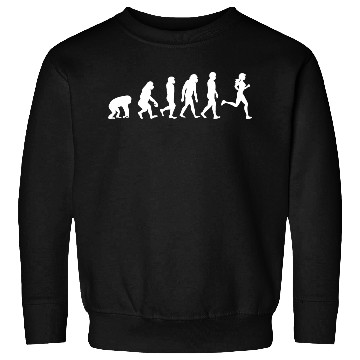 Discover Minimalistic Running Evolution Jogging Girls Sweatshirts