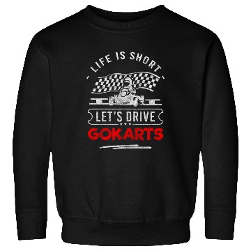 Discover Kart Kart Driver Karting Winner Sweatshirts