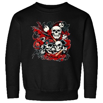 Discover skull skeleton Sweatshirts