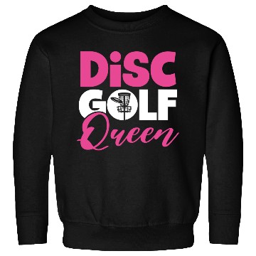 Discover Disc golf queen red gift Sweatshirts