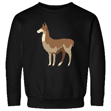 Discover Llama Low-Poly Sweatshirts