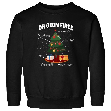 Discover Math Geometree Tree Geometry Teacher Sweatshirts
