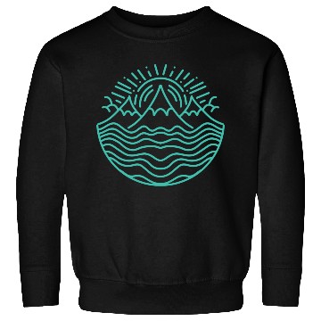 Discover Abstract Mountain Sweatshirts