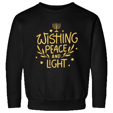 Discover Wishing Peace And Light This Hanukkah Sweatshirts