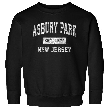 Discover Asbury Park New Jersey Nj Established Sports Sweatshirts