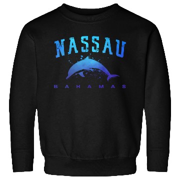 Discover sau Bahamas Beach Snorkel Scuba Diving Dolphin Sweatshirts