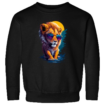 Discover Cute baby lion Sweatshirts
