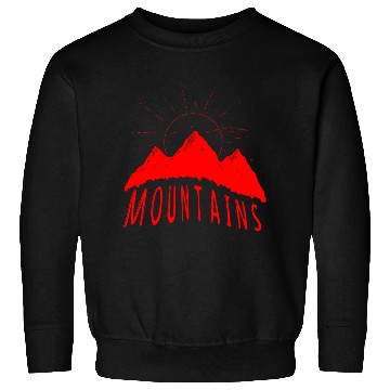 Discover Graphic Mountains Art 1 Sweatshirts