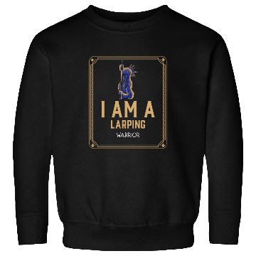 Discover I Am A LARPing Female Warrior Sweatshirts