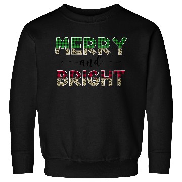 Discover Merry and Bright Christmas Sweatshirts