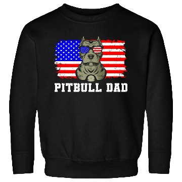 Discover Pitbull Dad Sweatshirts