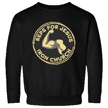 Discover Reps for Jesus Church Bodybuilder Sweatshirts