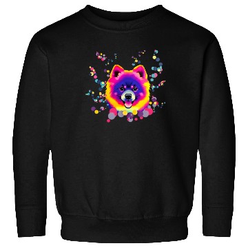 Discover Pomeranian pop art Sweatshirts