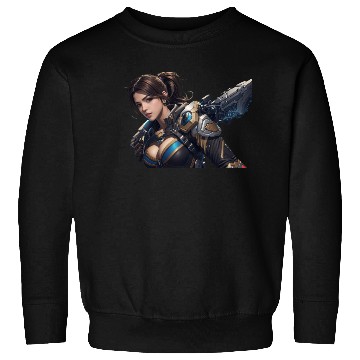 Discover Sexy female gamer chick Sweatshirts