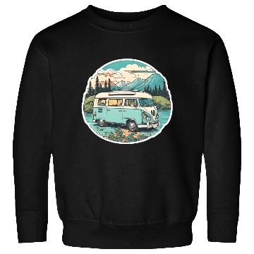 Discover Classic Camper Van Sweatshirts