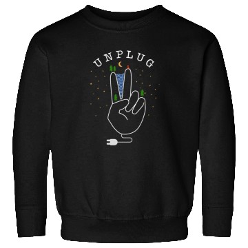 Discover Unplug - nature, forest and mountains Sweatshirts
