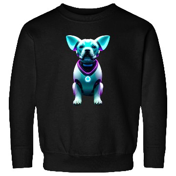 Discover Futuristic robot dog Sweatshirts
