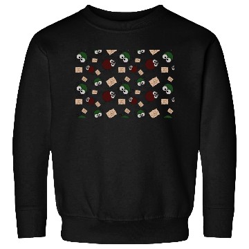 Discover Red Green Spider Seamless Pattern Sweatshirts