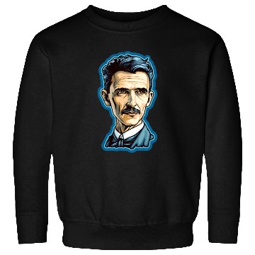 Discover Nikola Tesla Physics Nerd Geek Sweatshirts