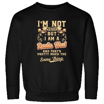 Discover Radio Profession Microphone Retro Sweatshirts