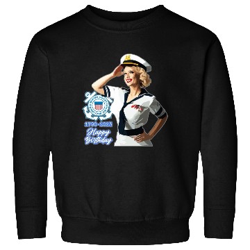 Discover U.S. Coast Guard 233rd Birthday Sweatshirts