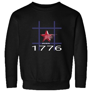 Discover 1776 USA STAR HASHTAG Sweatshirts