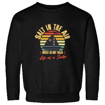 Discover Funny Colorful Retro Sailor Saying Sweatshirts