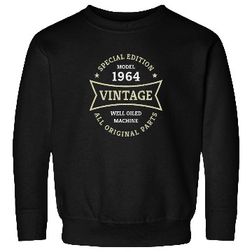 Discover 60th Birthday Gifts Born 1964 Vintage 60 Year Old Sweatshirts