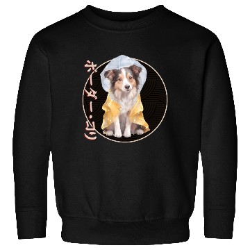 Discover Japanese Border Collie Puppy Sweatshirts