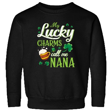 Discover Saint Patrick Beer Shamrocks My Lucky Charms Call Sweatshirts