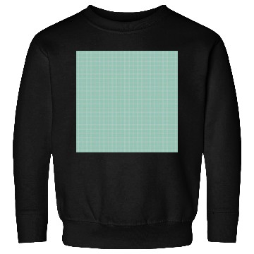 Discover Retro Checkered Pattern Teal Sweatshirts